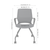 OfficeSource | Orion | Mesh Back Guest Chair with Black Frame