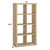 OS Laminate 8-Cube Storage Bookcase