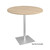 OS Reception Tables 41"H Square Base with Round Post