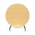 PHlip Round Mobile Flip Top Multipurpose Table , 60" Round, 30" High, Fusion Maple, Black Frame