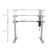 OfficeSource | Any Space WFH | Height Adjustable Base - 2-Stage, Single Motor