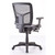 OfficeSource | CoolMesh Basic | Task Chair with Antimicrobial Seat and Black Frame