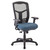 OfficeSource CoolMesh Collection Swivel Tilt, High Back Chair with Black Frame