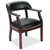 OfficeSource | Lancaster | Guest Chair with Mahogany Frame - 26"D