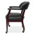 OfficeSource | Lancaster Collection | Guest Chair with Casters and Mahogany Frame