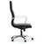 OfficeSource | Tre Lite Collection | Executive High Back Chair with Chrome Frame