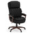 OfficeSource Charleston Collection Executive High Back, Tufted Seat and Back with Plastic Wooden Arms and Base