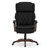 OfficeSource Charleston Collection Executive High Back, Tufted Seat and Back with Plastic Wooden Arms and Base