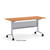 OfficeSource Training Tables by OfficeSource T - Flip Top Table Leg