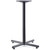 OfficeSource Conference/Multi-Purpose Tables Cafe Height Cross Base