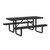 Park Collection 72" Standard Expanded Picnic Table