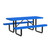Park Collection 72" Standard Expanded Picnic Table