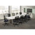 OfficeSource | OS Conference/Multi-Purpose | Half Racetrack Conference Table Top - Requires Base