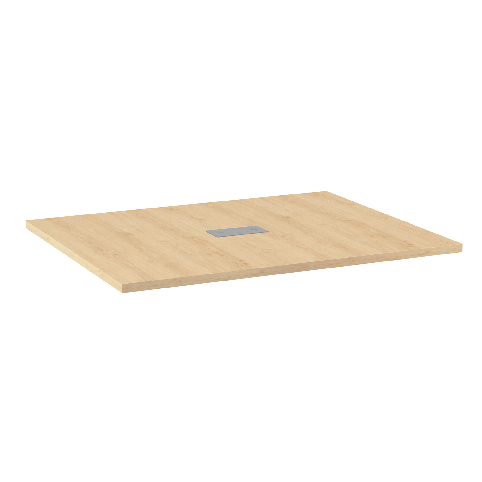 OfficeSource | OS Conference Tables | 60''W - 1/2 Rectangular Top - Requires Base - Maple