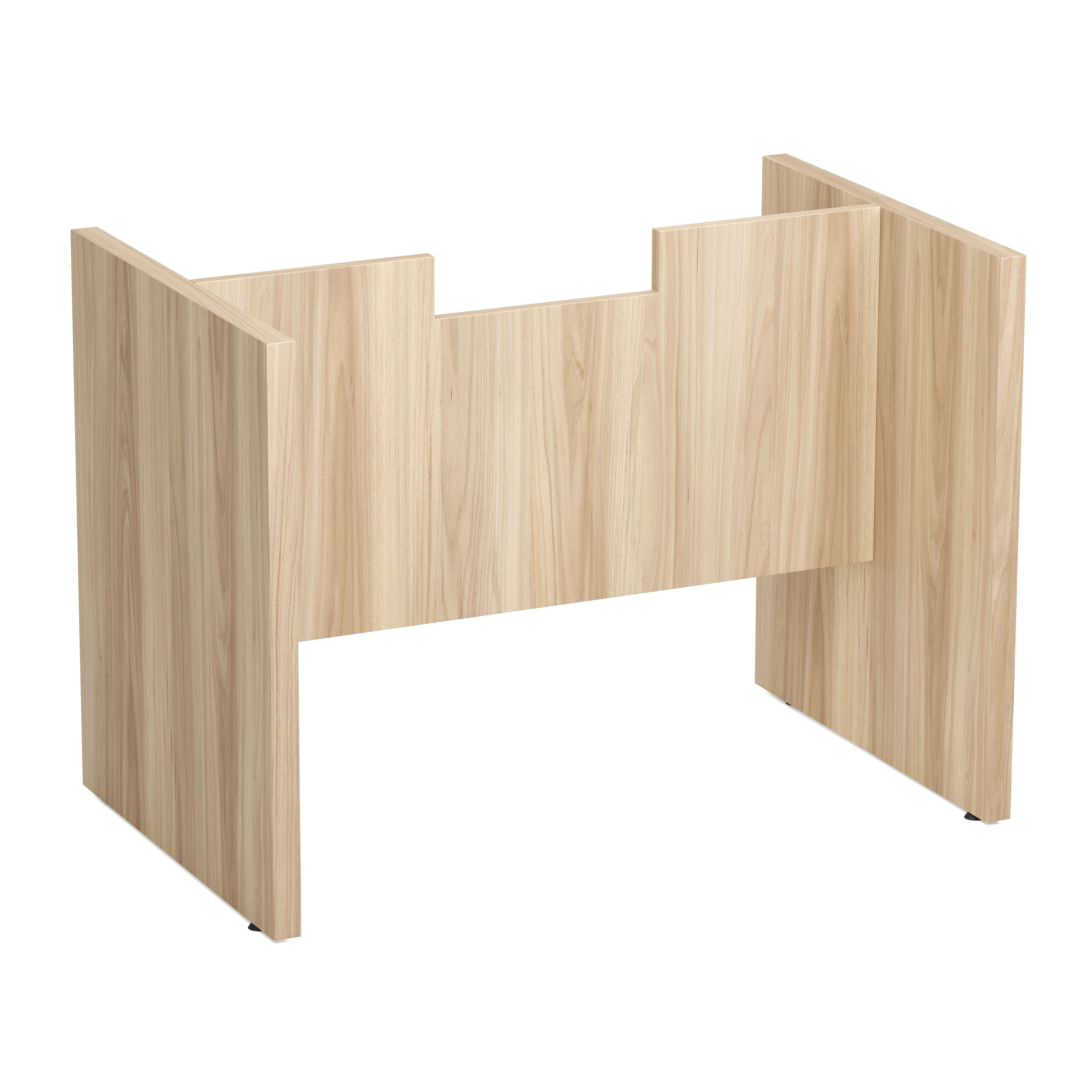 OfficeSource OS Conference Tables Slab Base with Modesty Panel