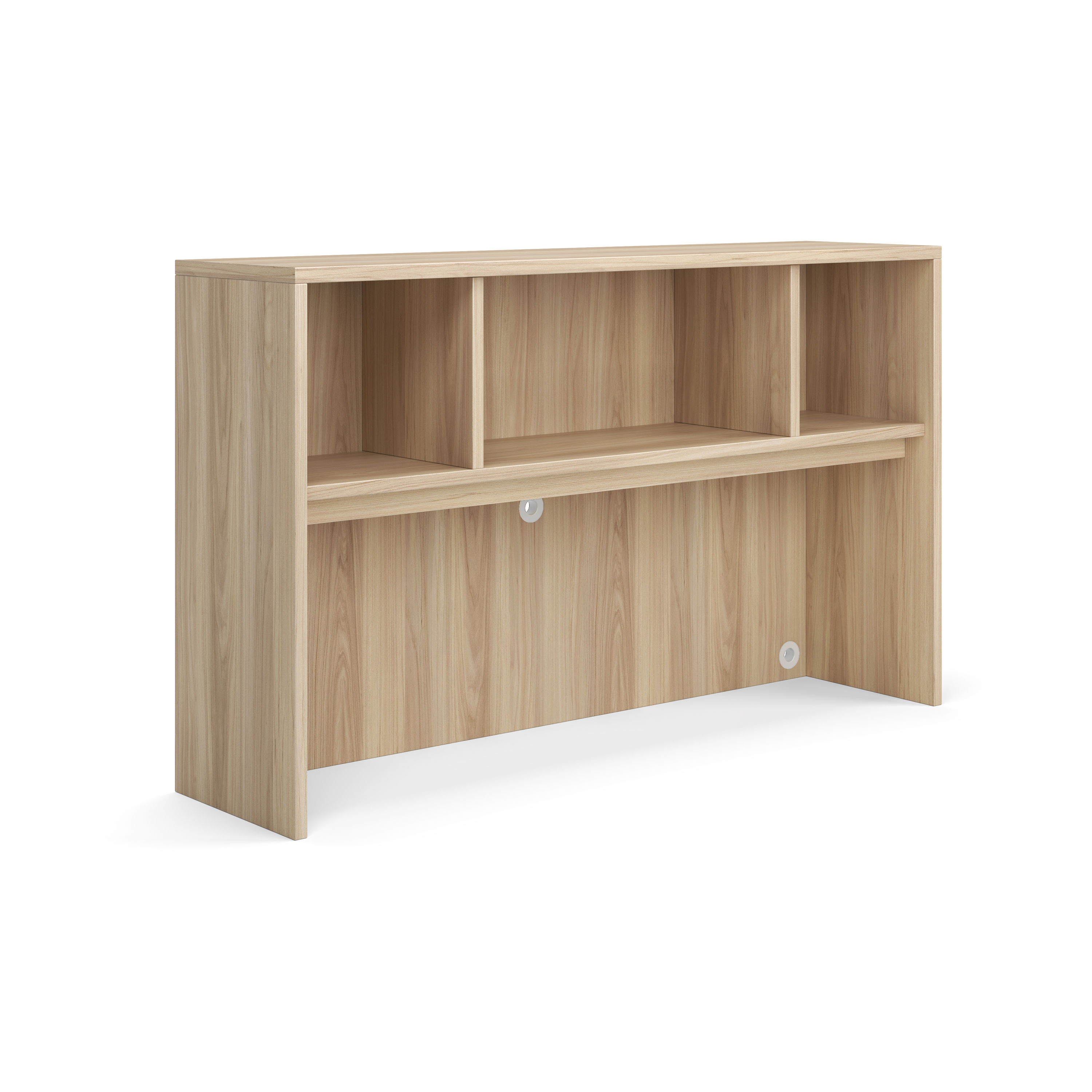 OfficeSource | OS Laminate | Open Hutch - 60''W - American Elm