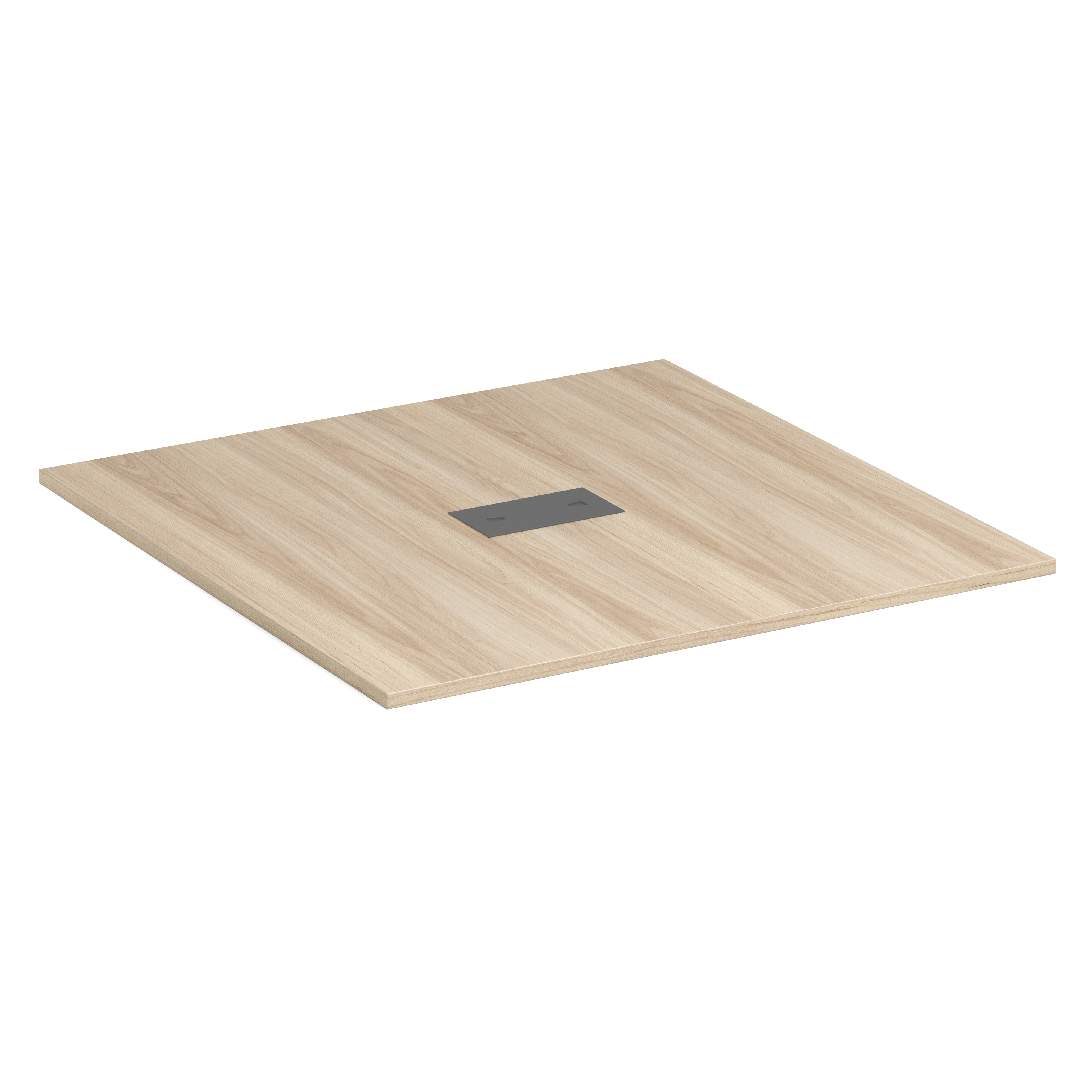 OfficeSource | Conference/Multi-Purpose Tables | 4' Square Table Top - Requires Base - American Elm