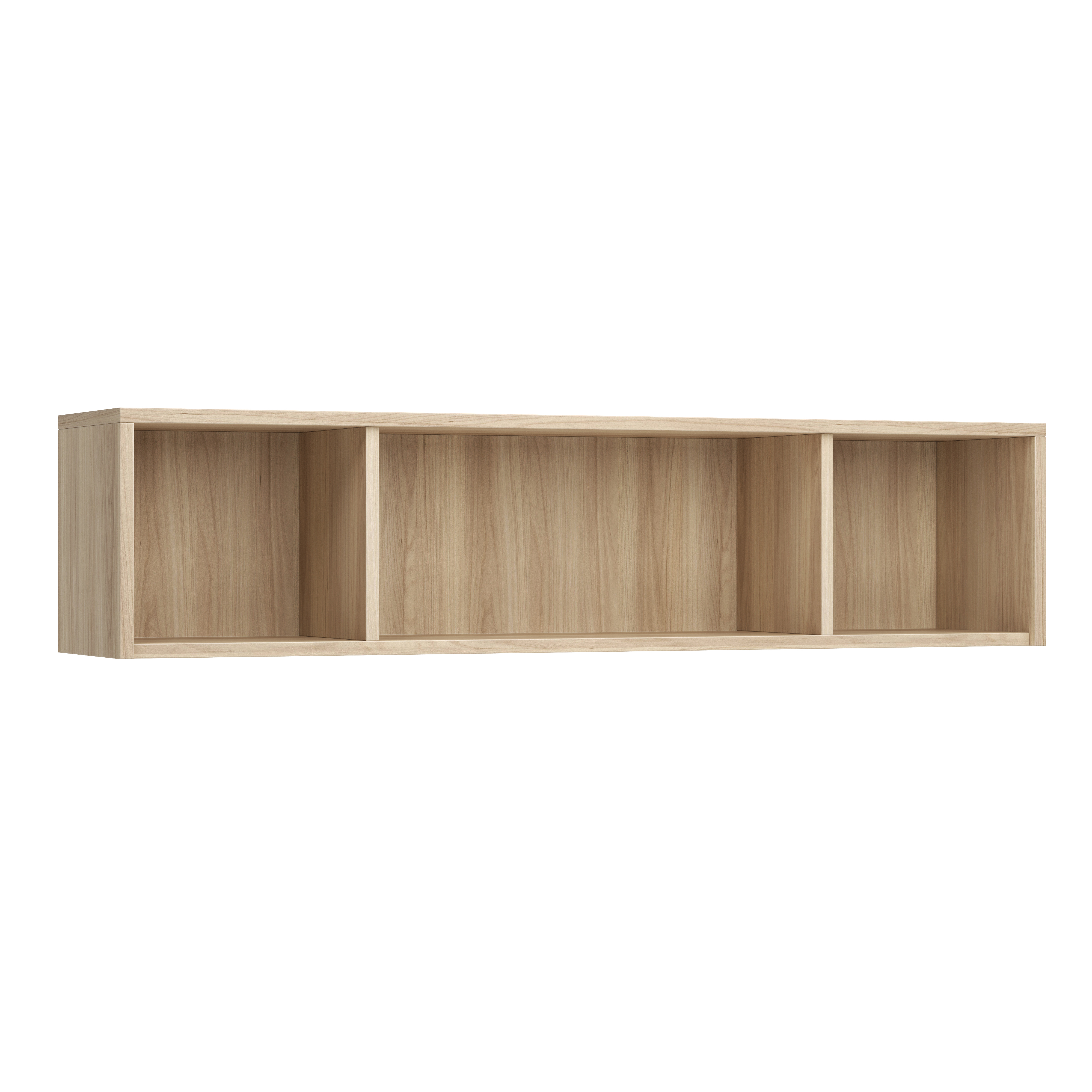 OS Laminate Open Hutch - 71'' x 15'' - American Elm