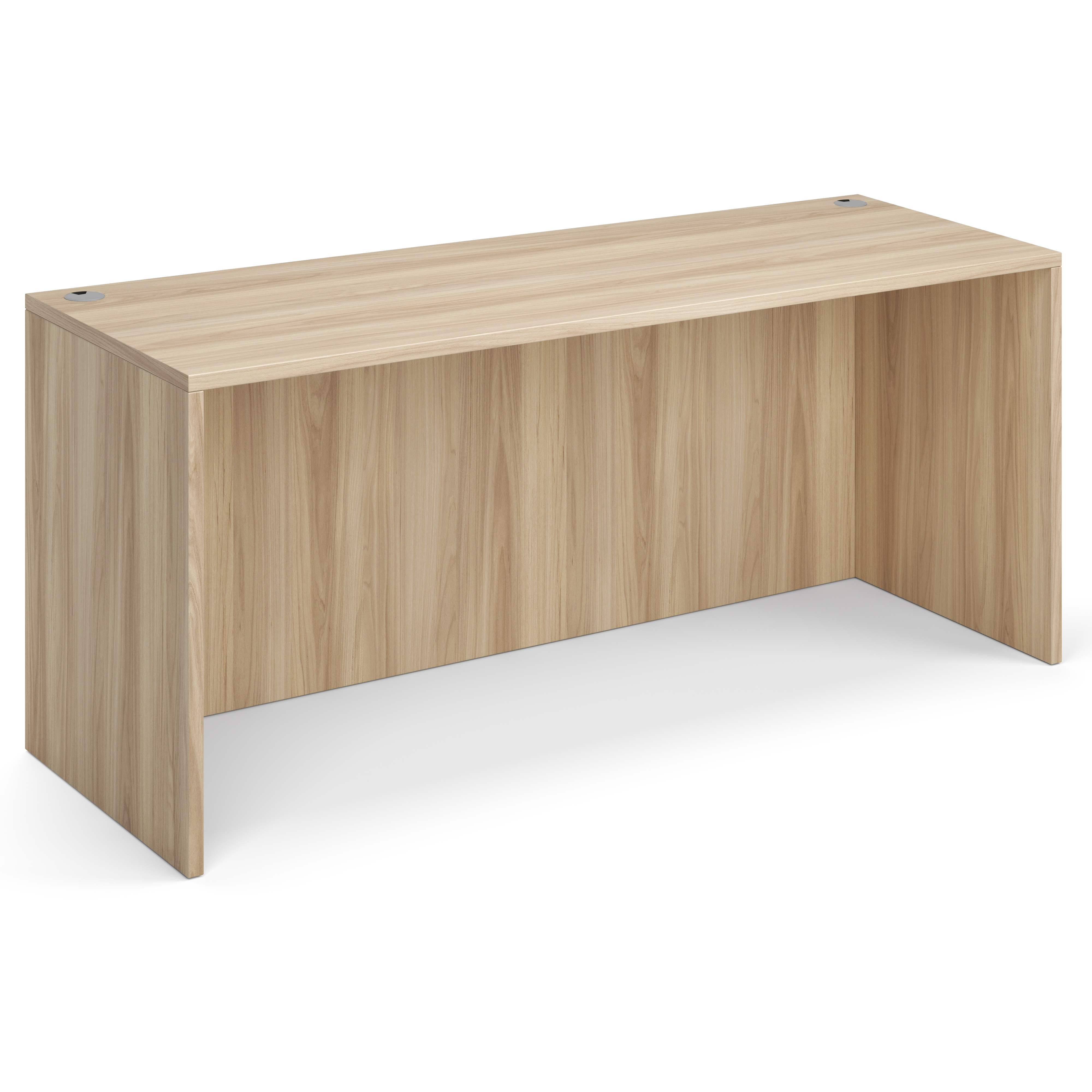 OfficeSource | OS Laminate | 66''W Credenza Shell - American Elm