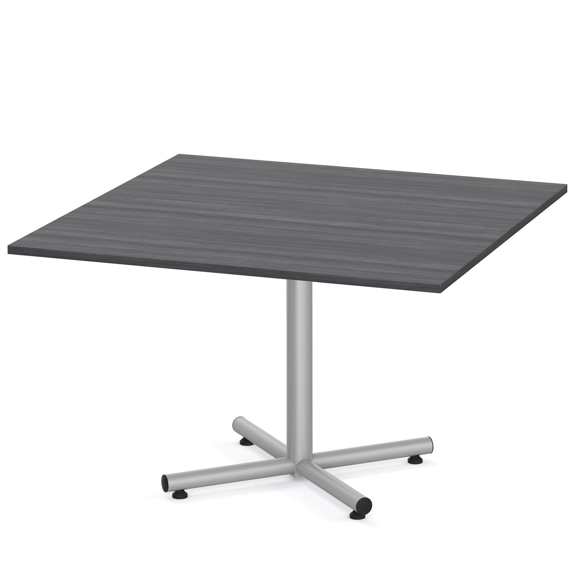 OfficeSource | OS Conference/Multi-Purpose Tables | 48'' Square Top - Coastal Gray