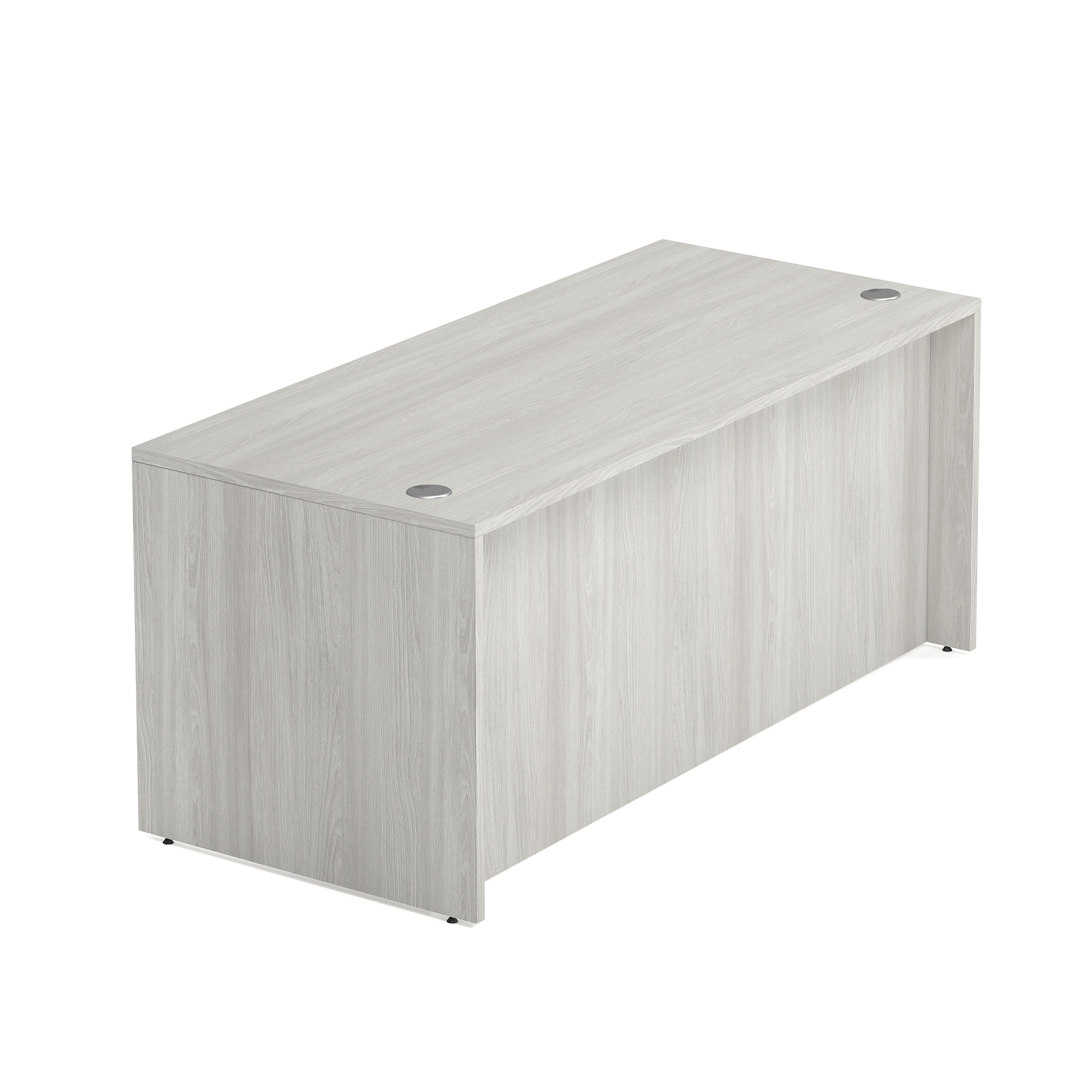 OS Laminate Desk Shell - 66'' x 30'' - Arcadia White