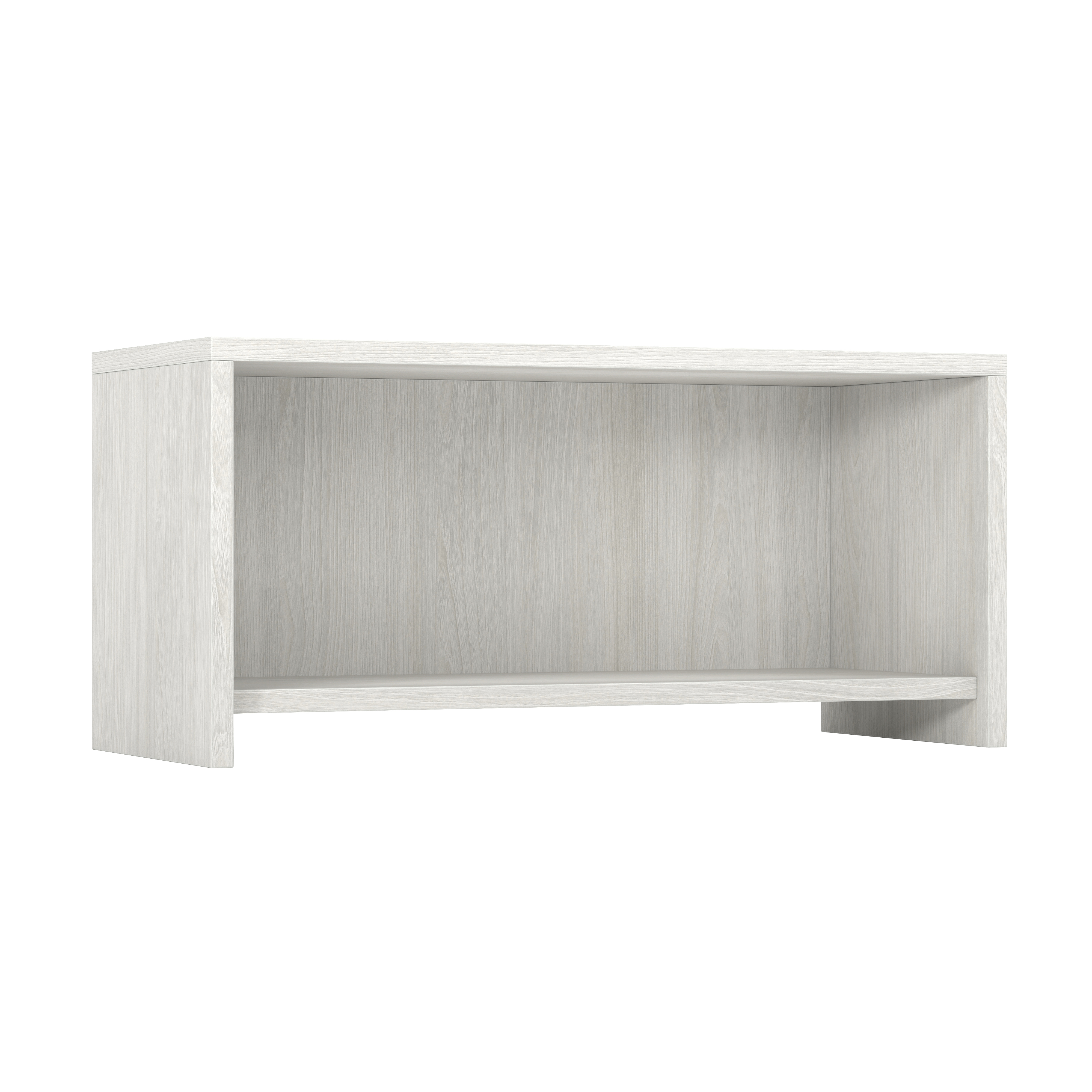 OfficeSource | OS Laminate | Wall Mounted Open Hutch - 36.5''W - Arcadia White