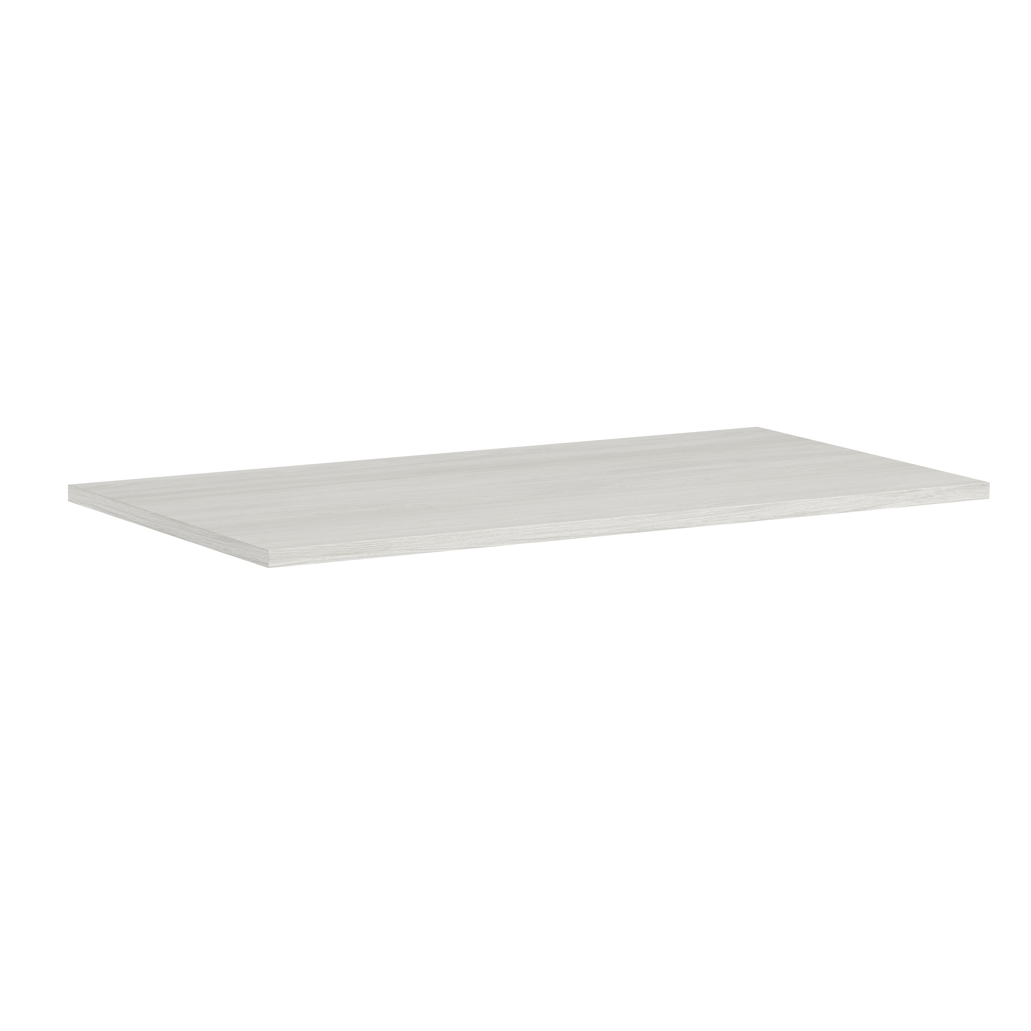 OS Laminate Rectangular Top - 48'' x 24'' (Requires Base) - Arcadia White