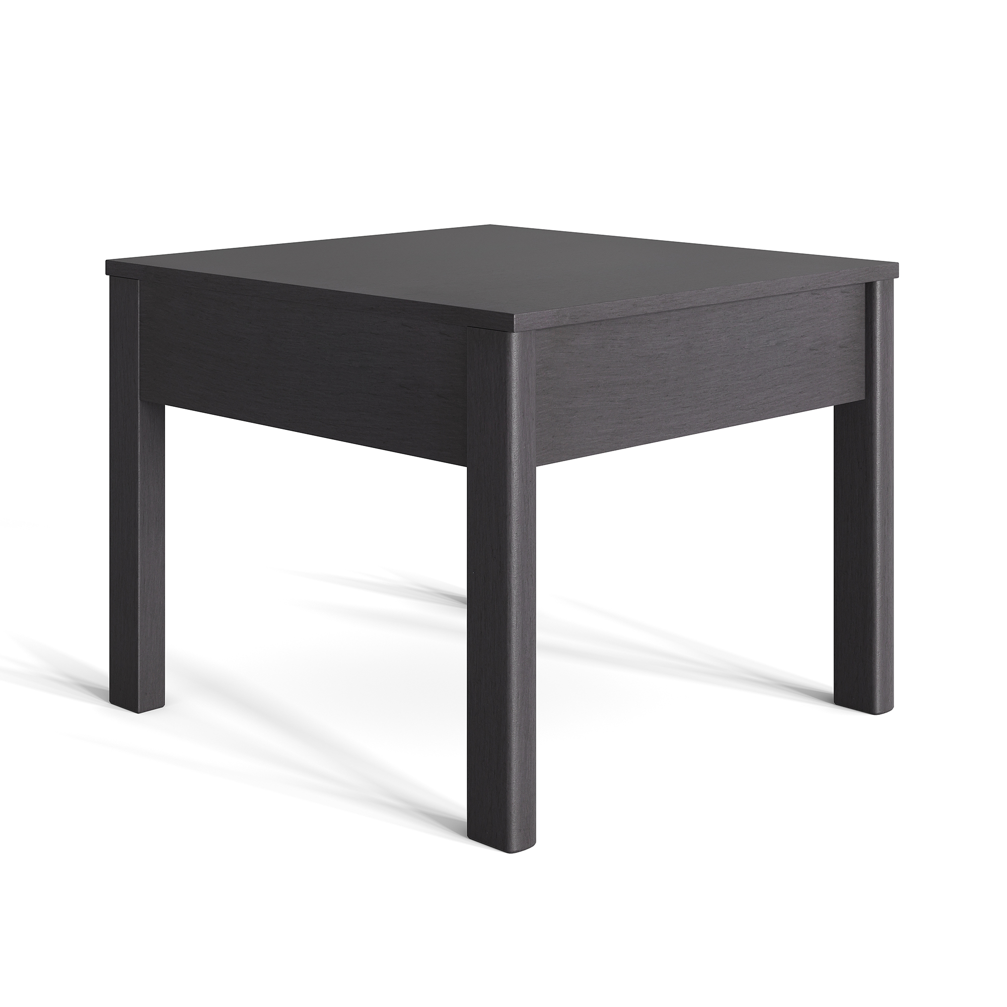 OfficeSource Aiden End Table - Coastal Gray
