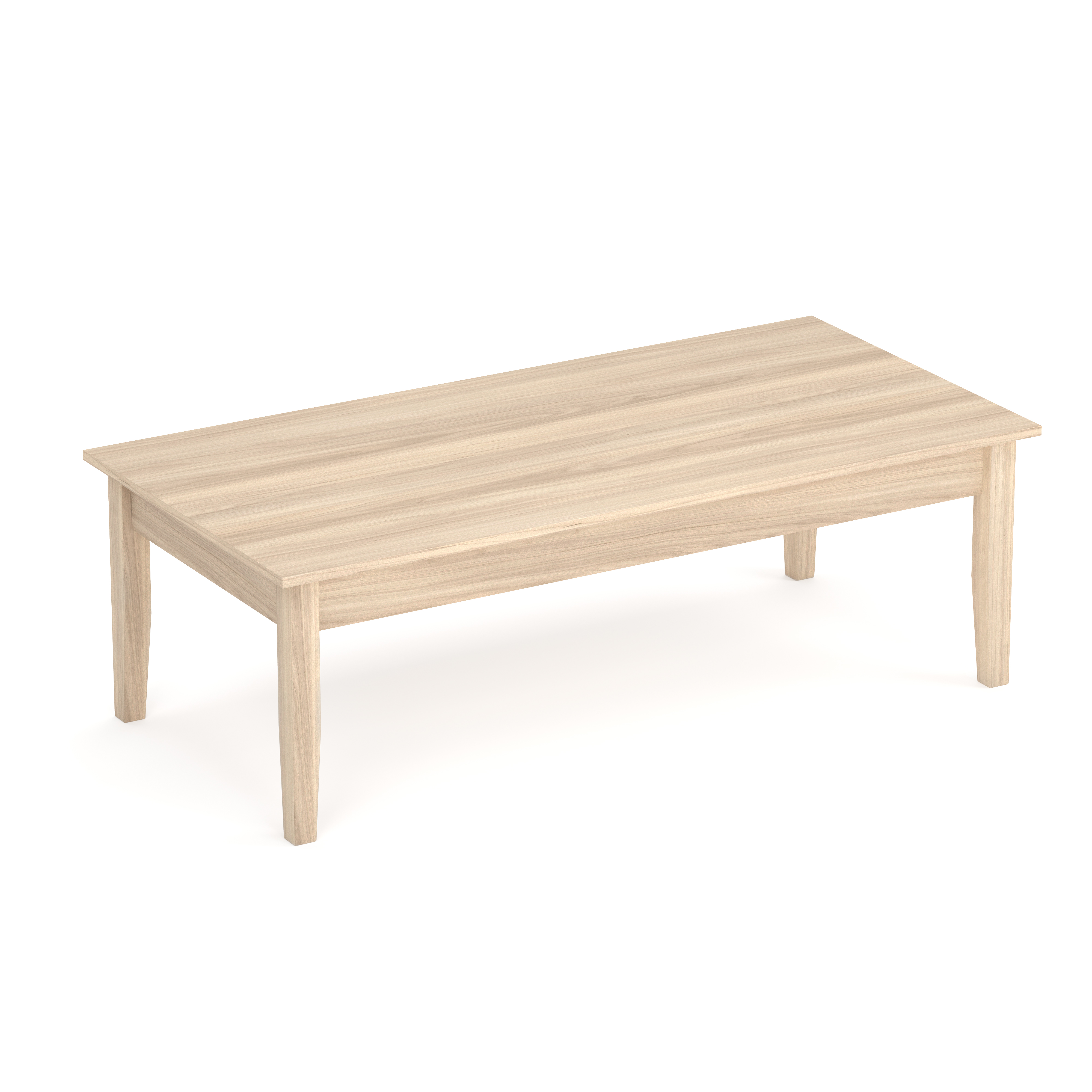 OfficeSource | Parallel Collection | Coffee Table - American Elm