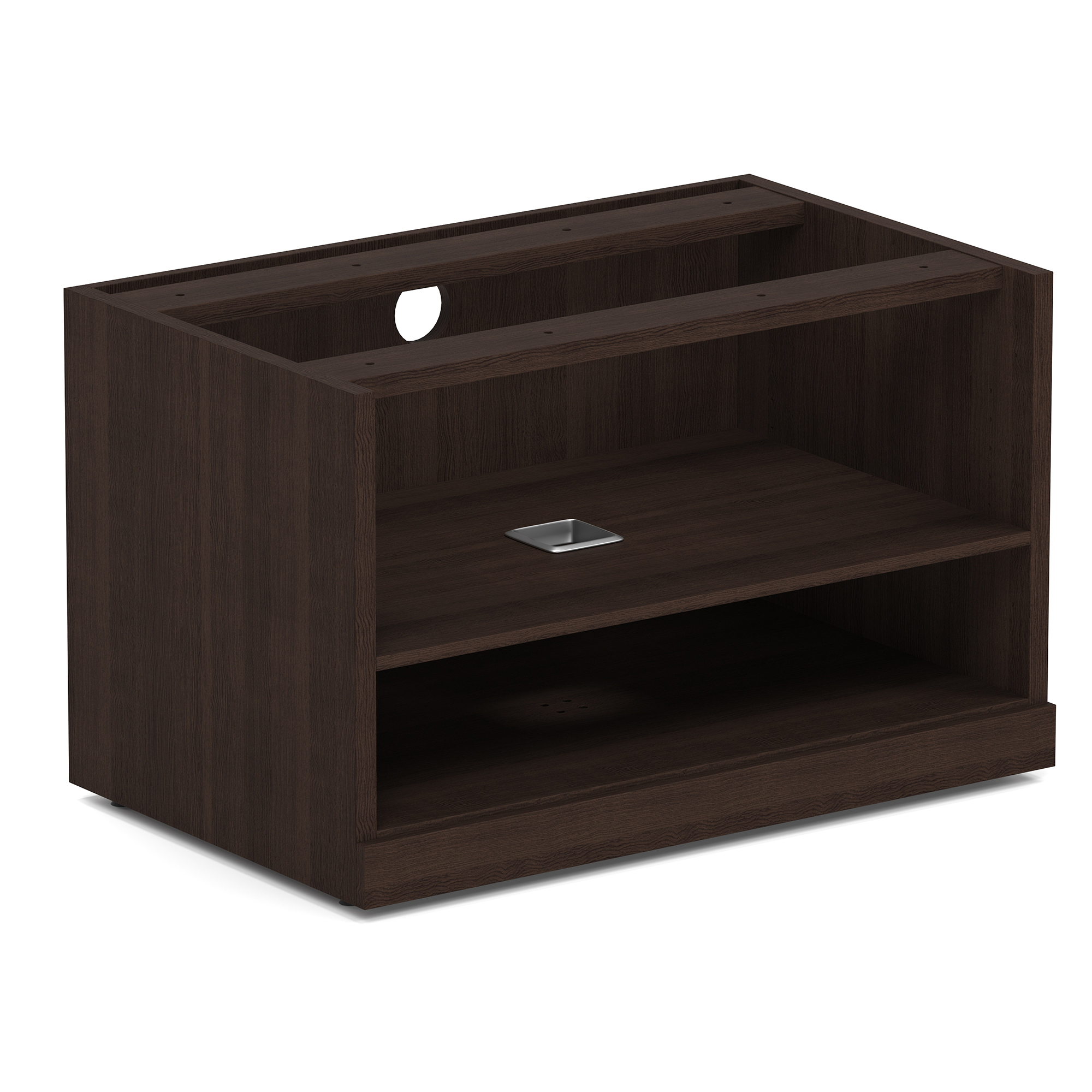 OfficeSource | StandUp Standing Desk | Open Shelf Cabinet (Top Not Included)