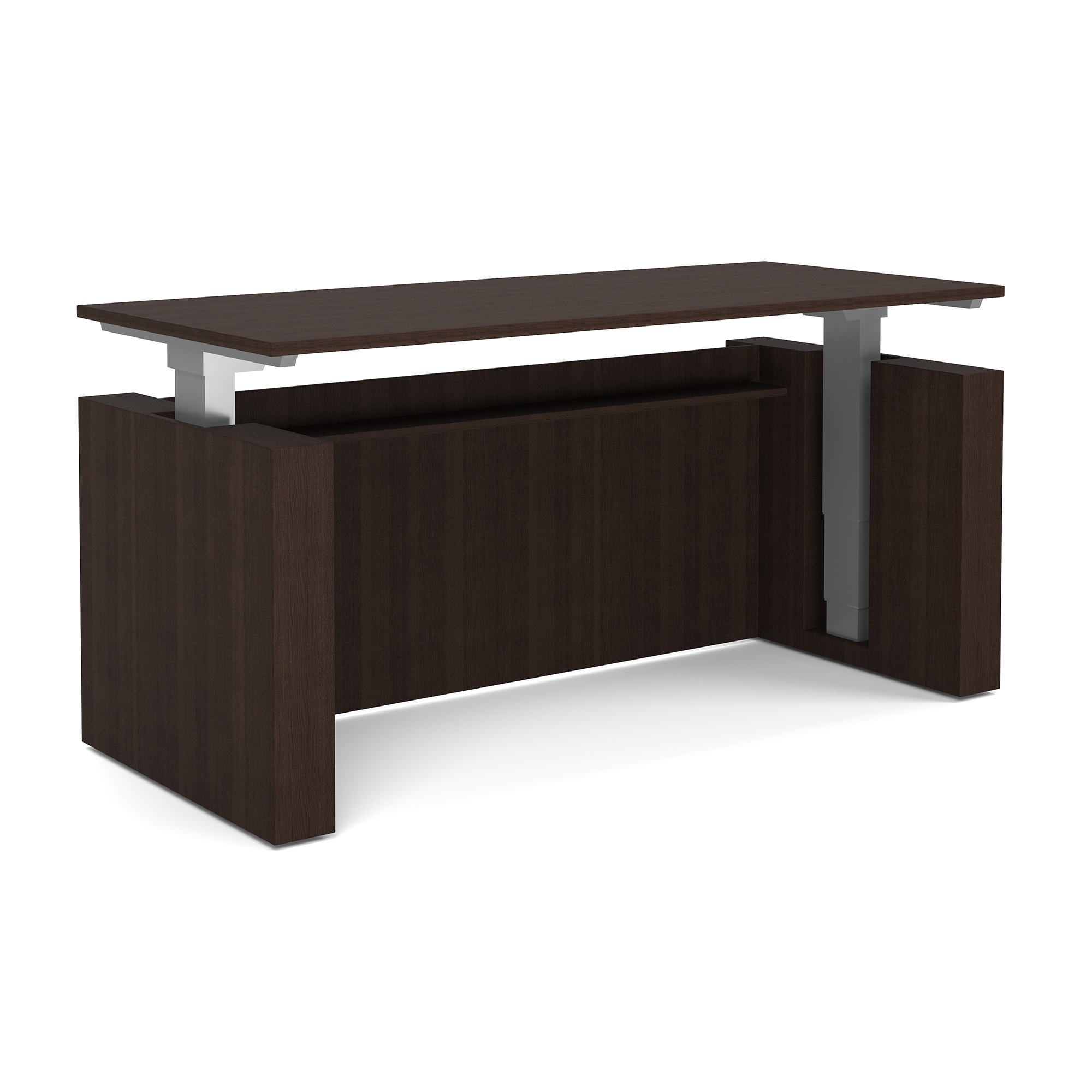 OfficeSource StandUp Standing Desk Collection Laminate Desk Casing - Java