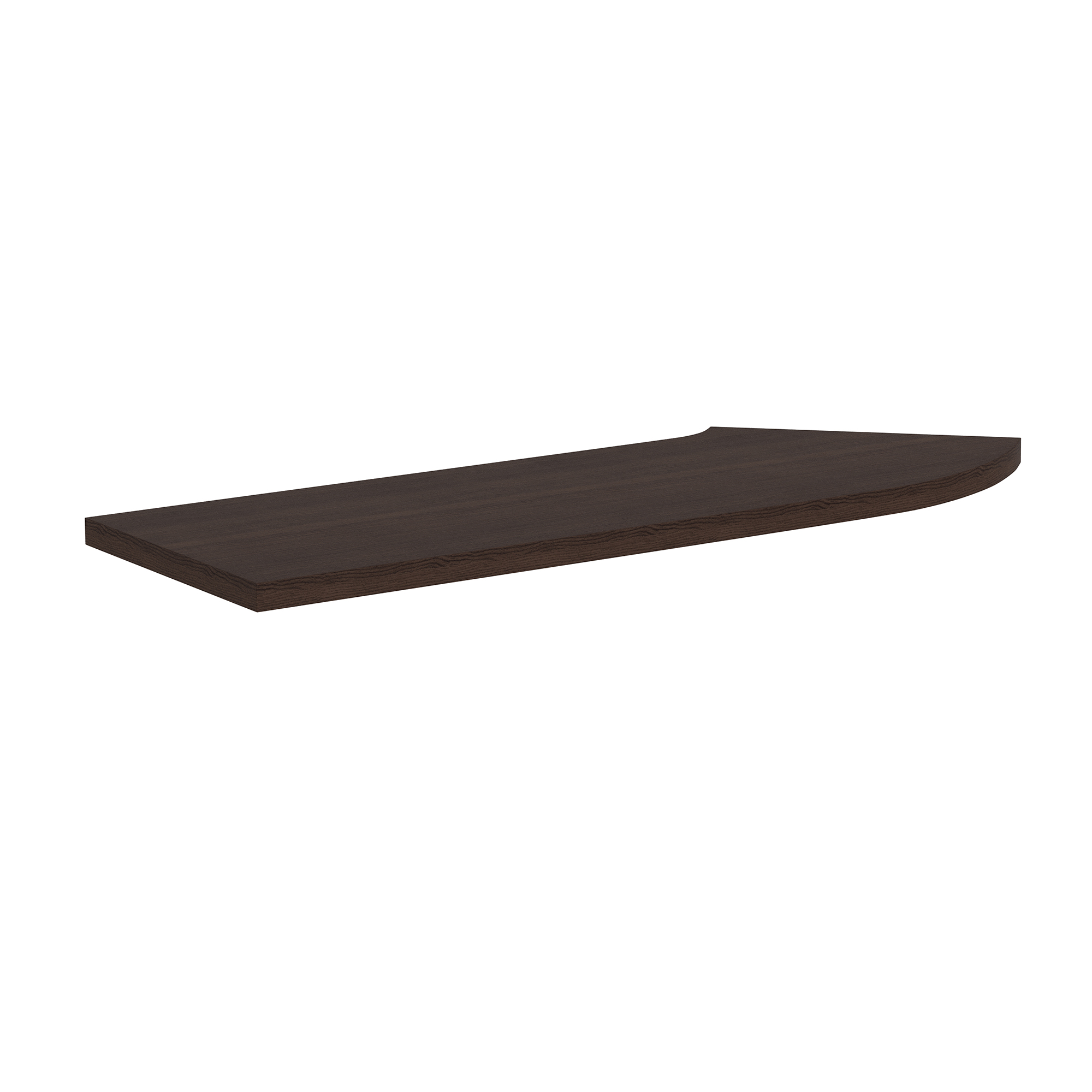 OfficeSource | Borders II | Corner Transaction Top 36''W x 12''D (Left) - Java