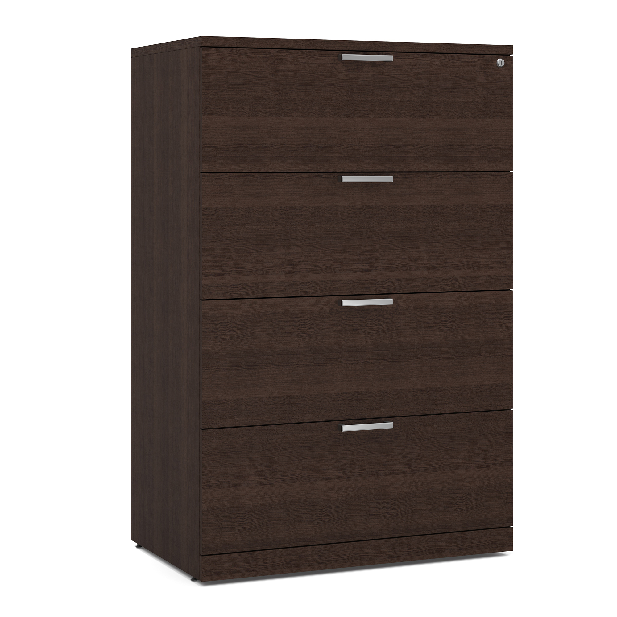 OS Laminate 4 Drawer Lateral File Cabinet - Java