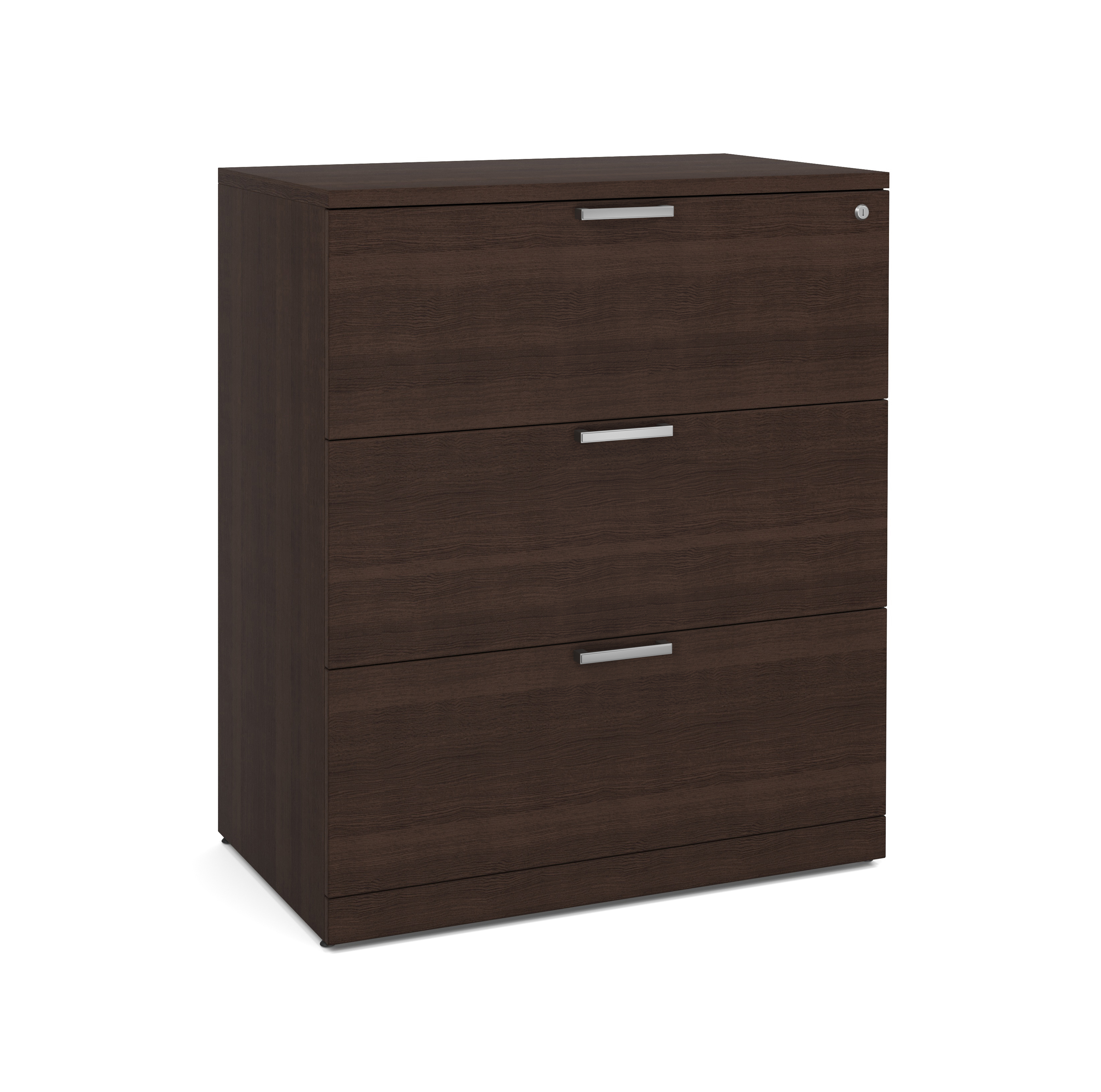 OS Laminate 3 Drawer Lateral File Cabinet - Java