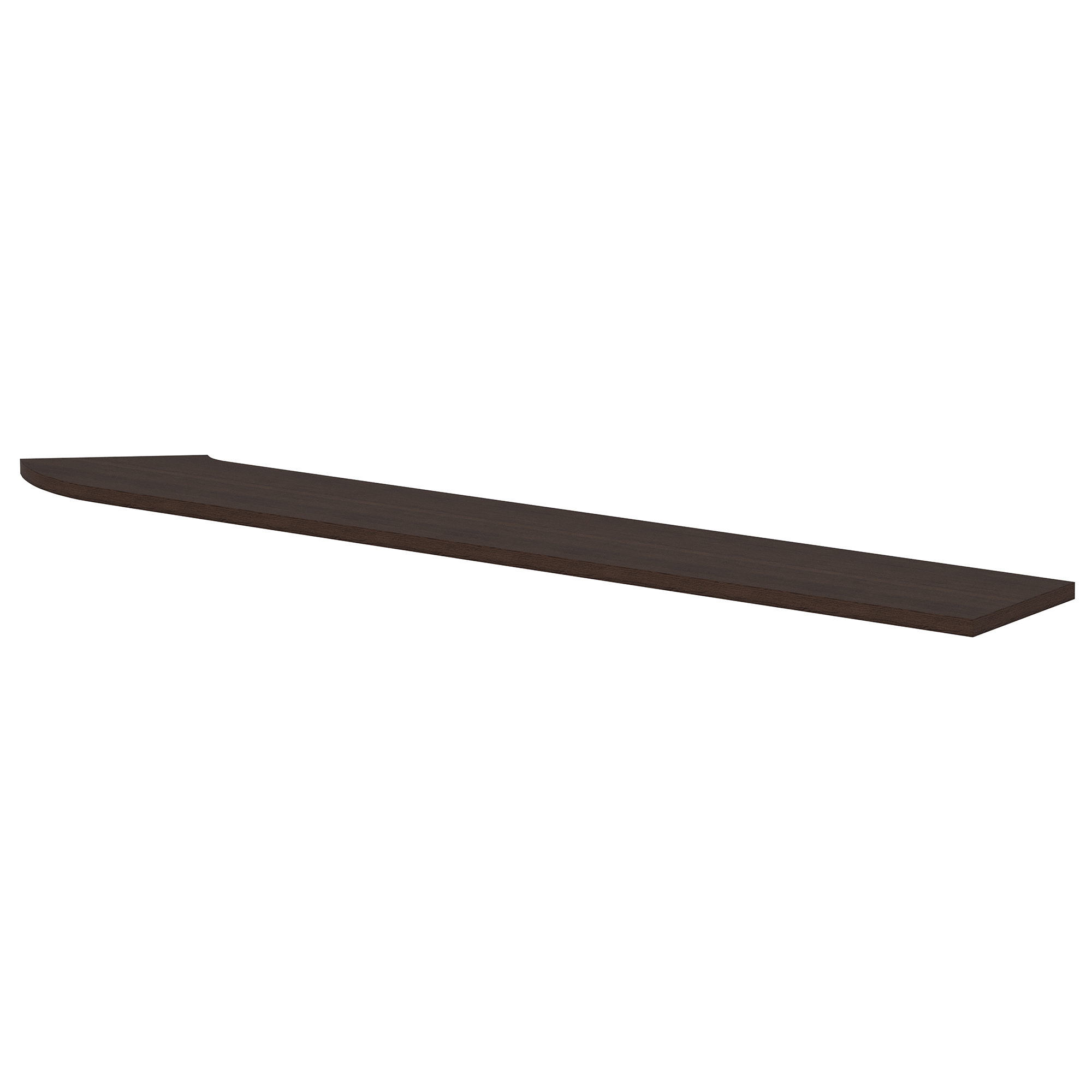 OfficeSource | Borders II | Corner Transaction Top 71''W x 12''D (Right) - Java