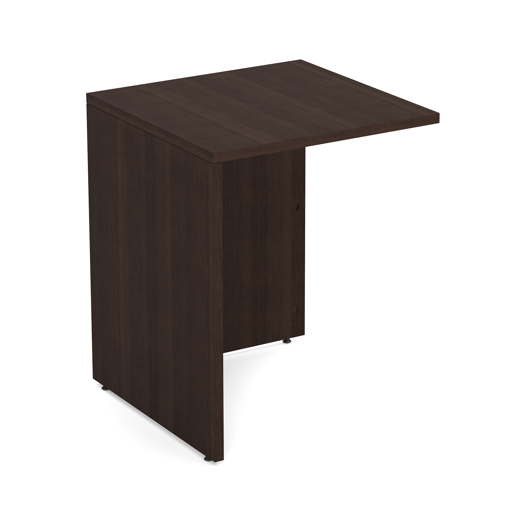 OfficeSource | OS Laminate | Reversible Return - 24''W x 24''D - Java
