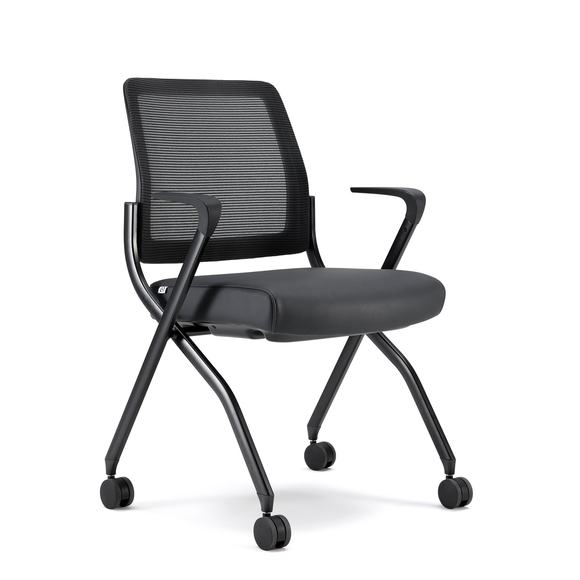 OfficeSource | Starlight | Nesting Chair with Arms - Set of 2