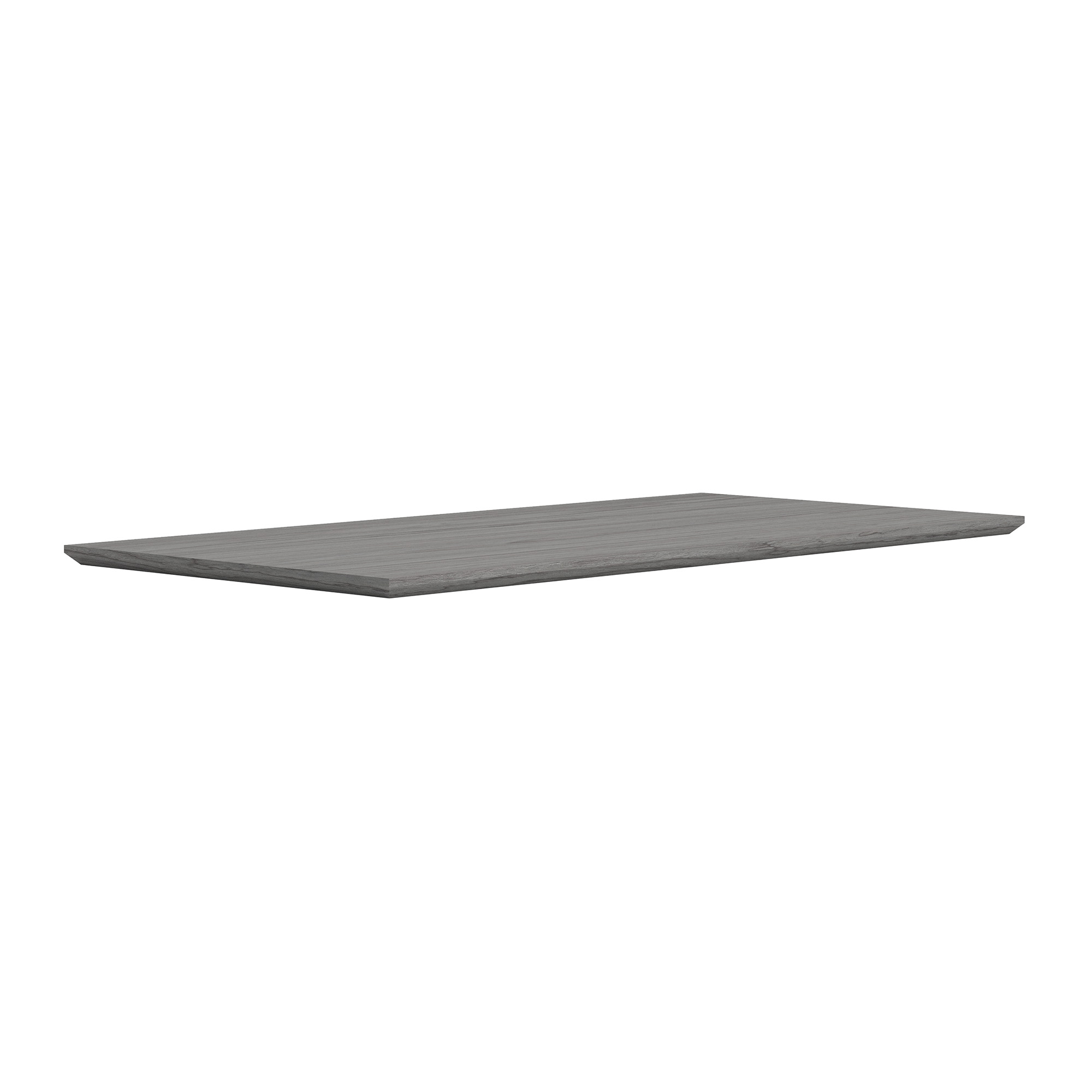 OS Laminate Rectangular Knife-Edge Table Top - 48''x24'' - Coastal Gray