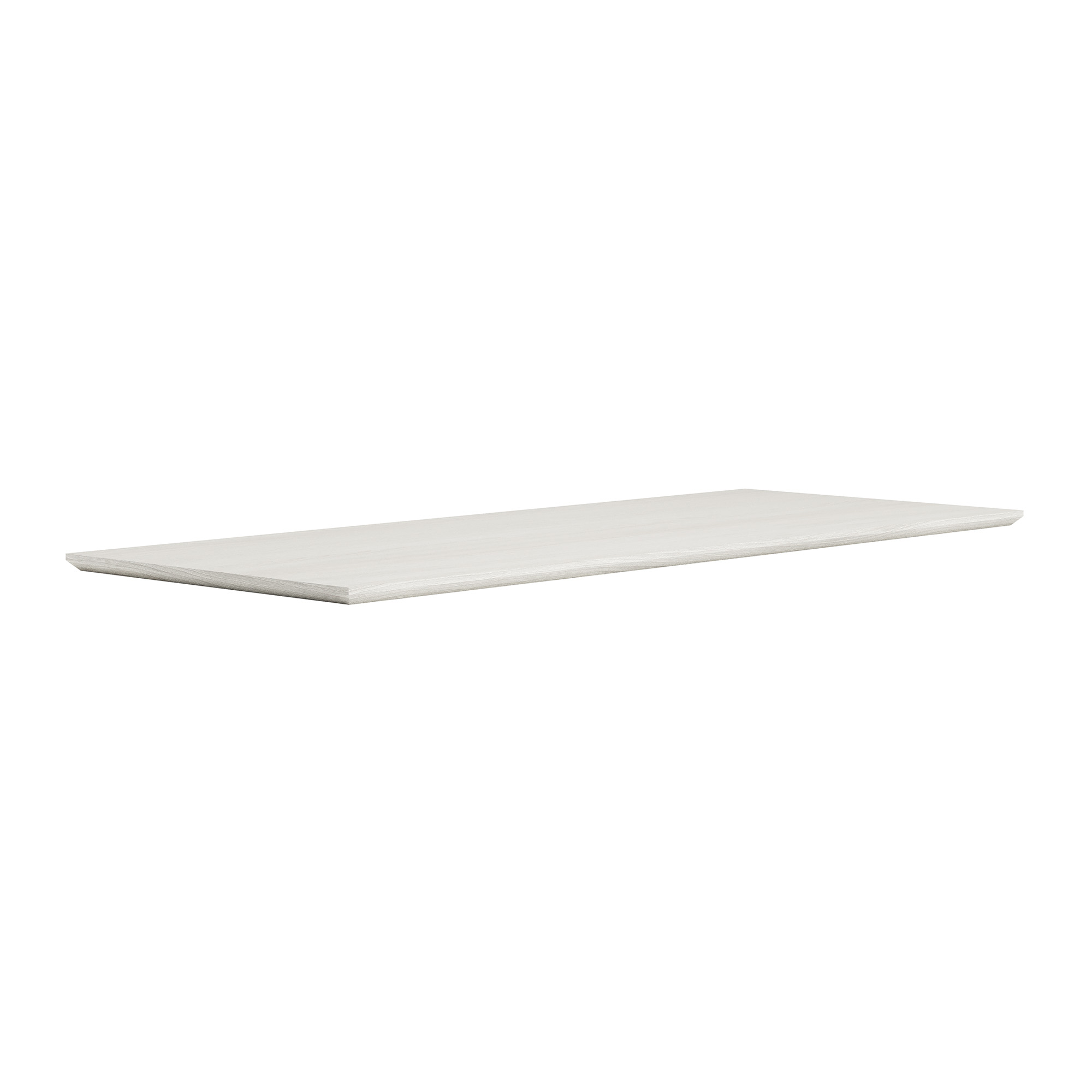 OS Laminate Rectangular Knife-Edge Table Top - 60''x24'' - Arcadia White