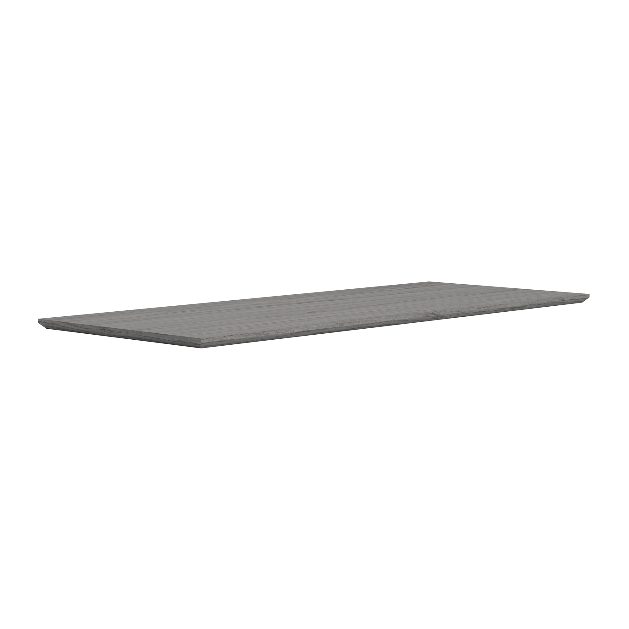 OS Laminate Rectangular Knife-Edge Table Top - 60''x24'' - Coastal Gray