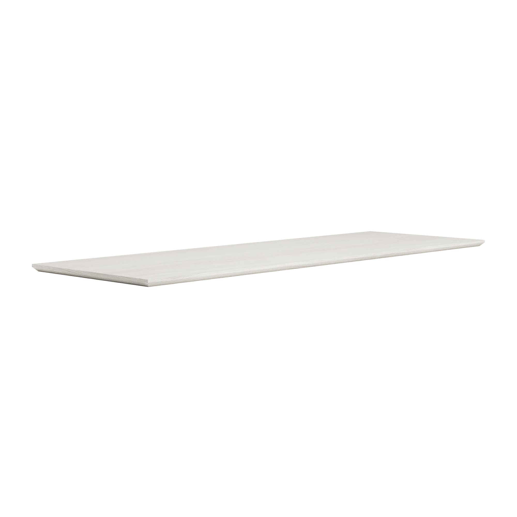 OS Laminate Rectangular Knife-Edge Table Top - 72'' x 24'' - Arcadia White