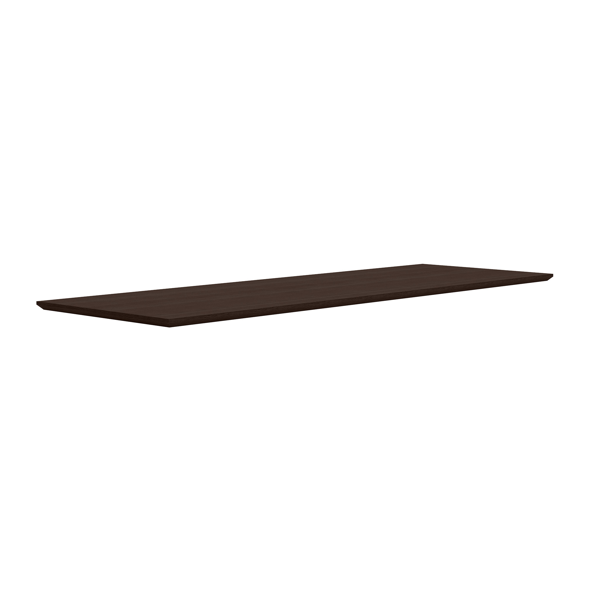 OS Laminate Rectangular Knife-Edge Table Top - 72'' x 24'' - Java