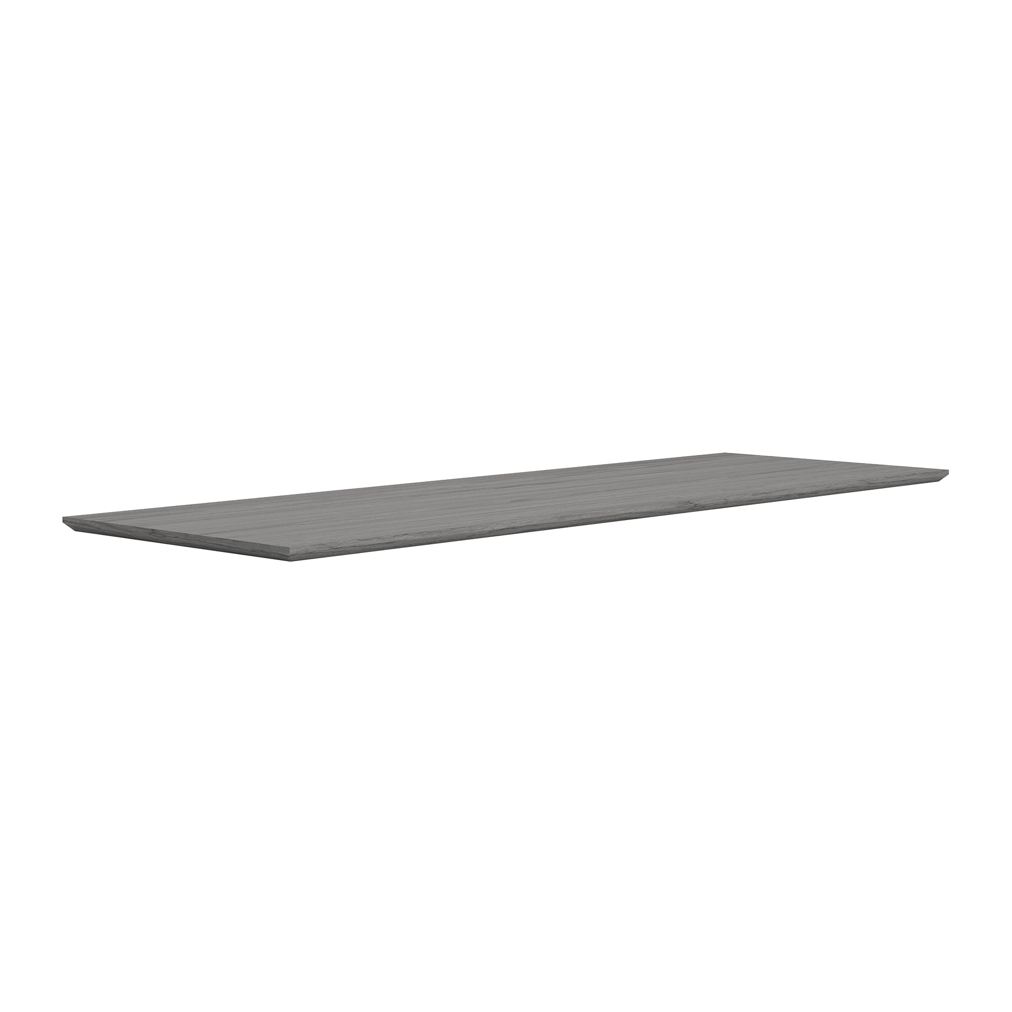 OS Laminate Rectangular Knife-Edge Table Top - 72'' x 24'' - Coastal Gray