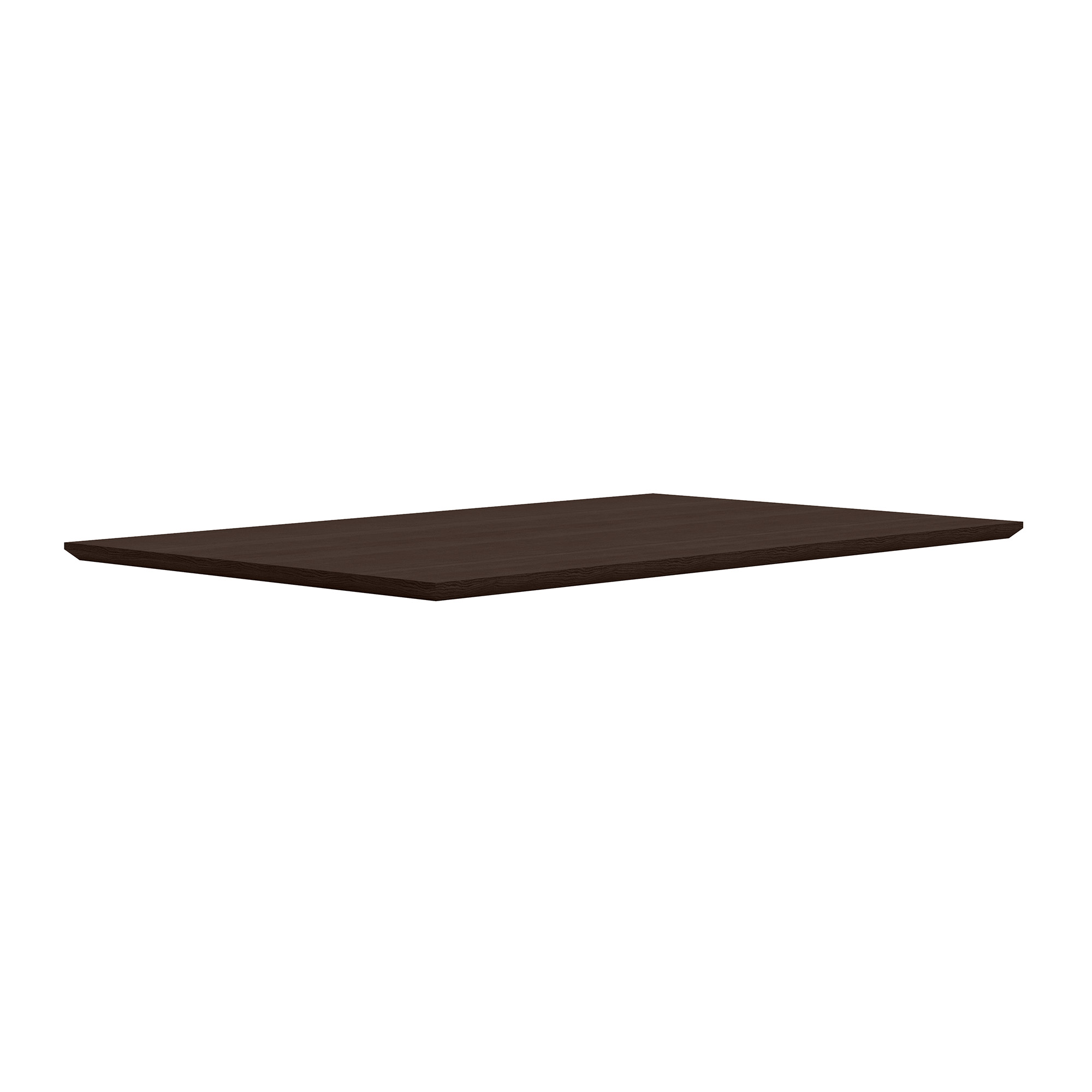 OS Laminate Rectangular Knife-Edge Table Top - 48'' x 30'' - Java