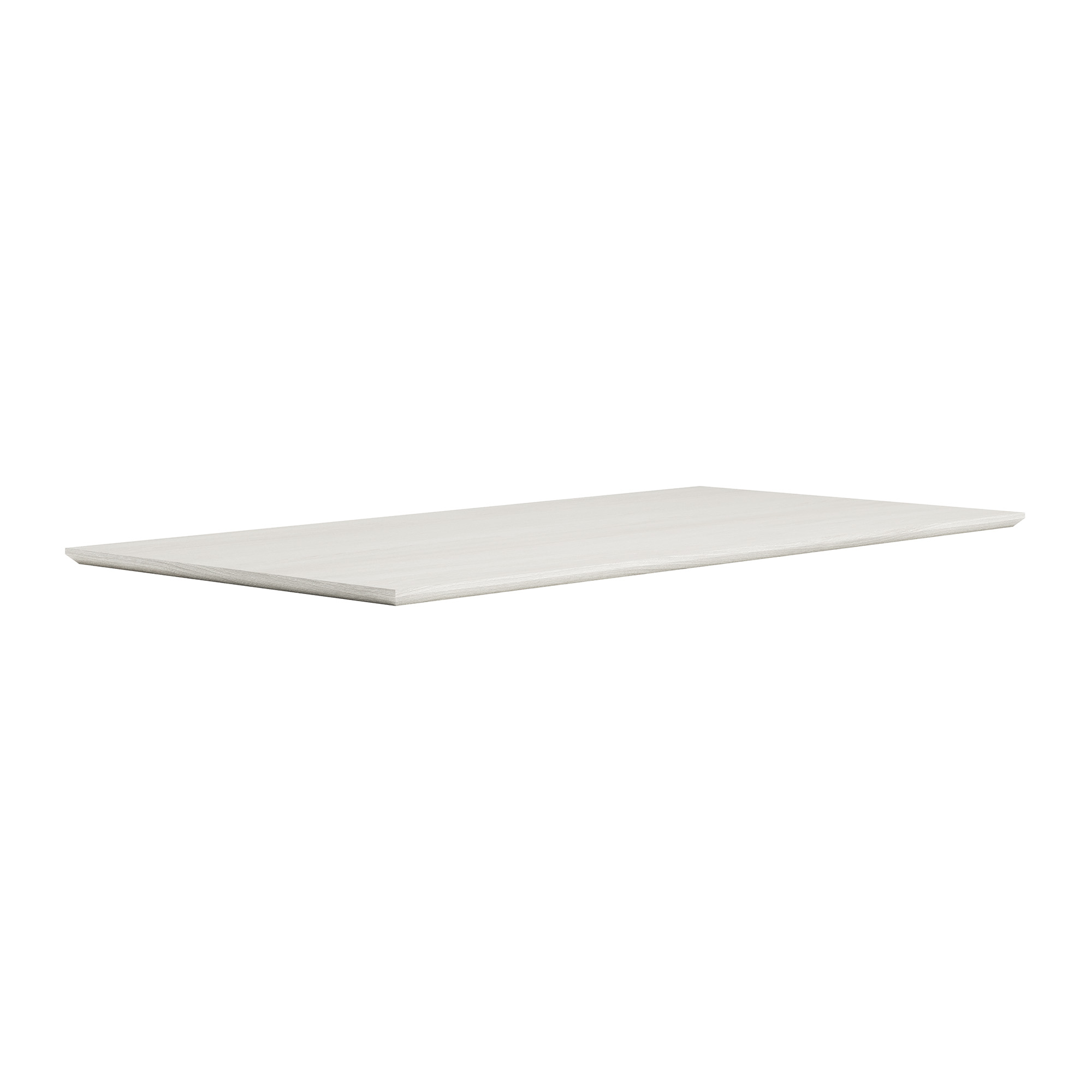 OS Laminate Rectangular Knife-Edge Table Top - 60'' x 30'' - Arcadia White