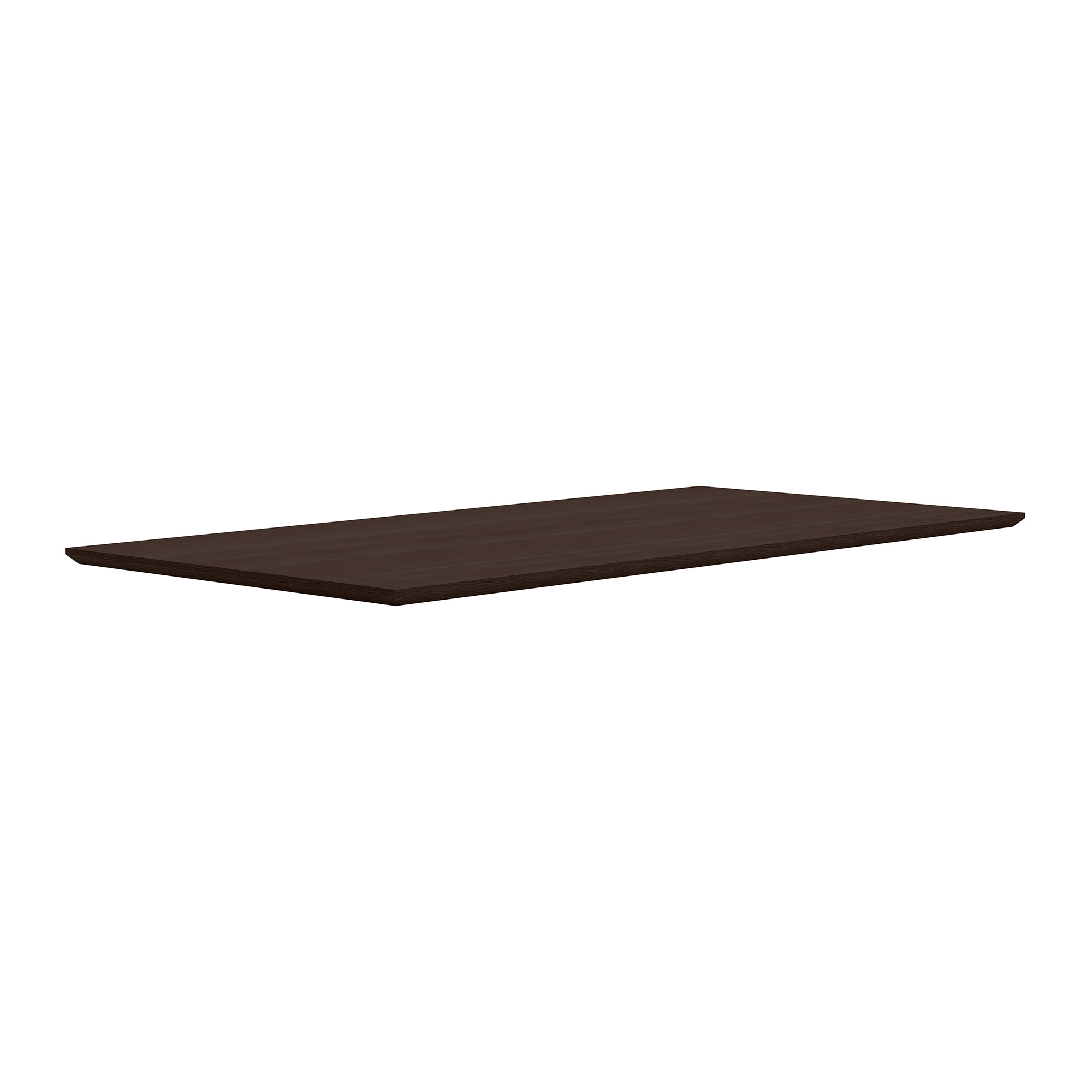 OS Laminate Rectangular Knife-Edge Table Top - 60'' x 30'' - Java