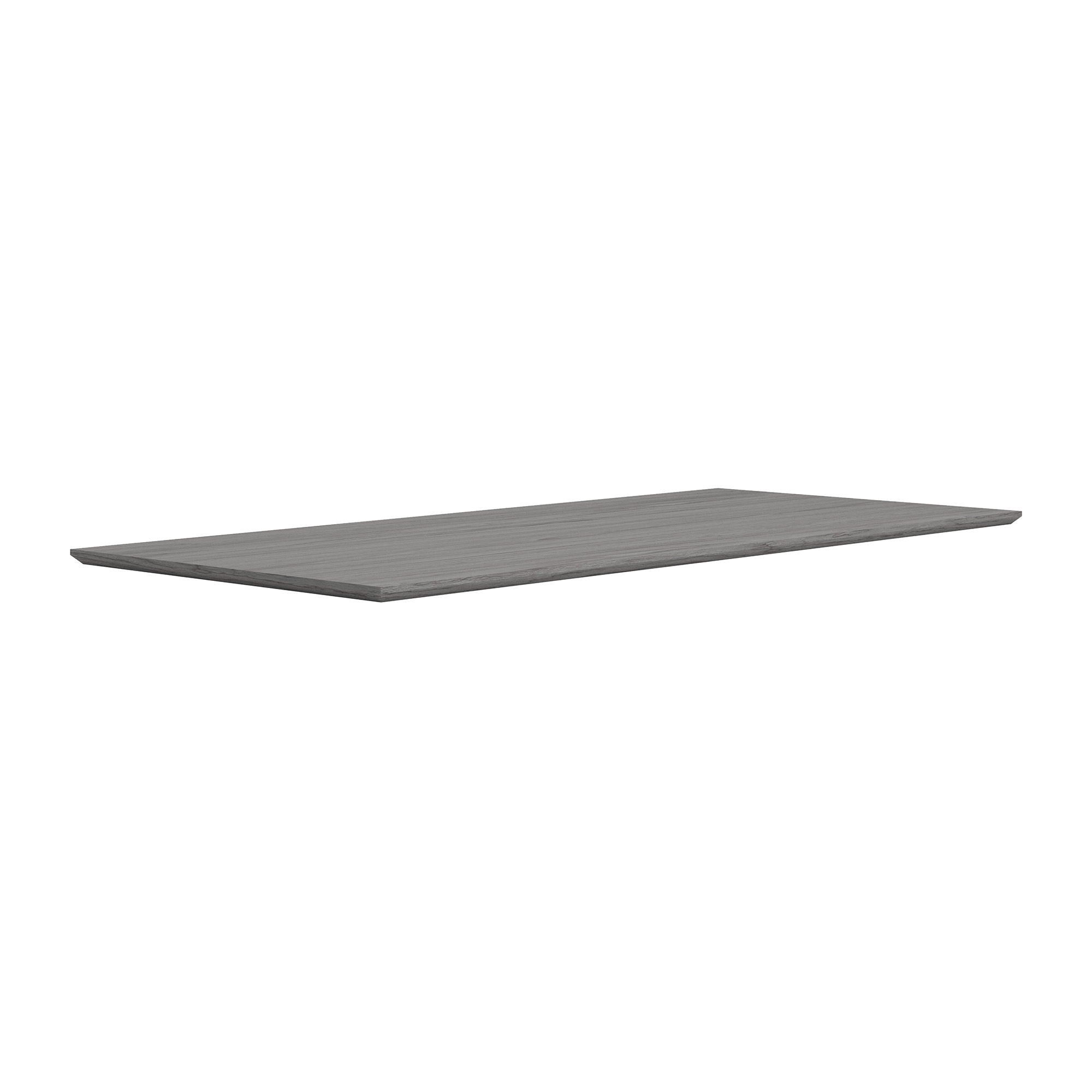 OS Laminate Rectangular Knife-Edge Table Top - 66'' x 30'' - Coastal Gray