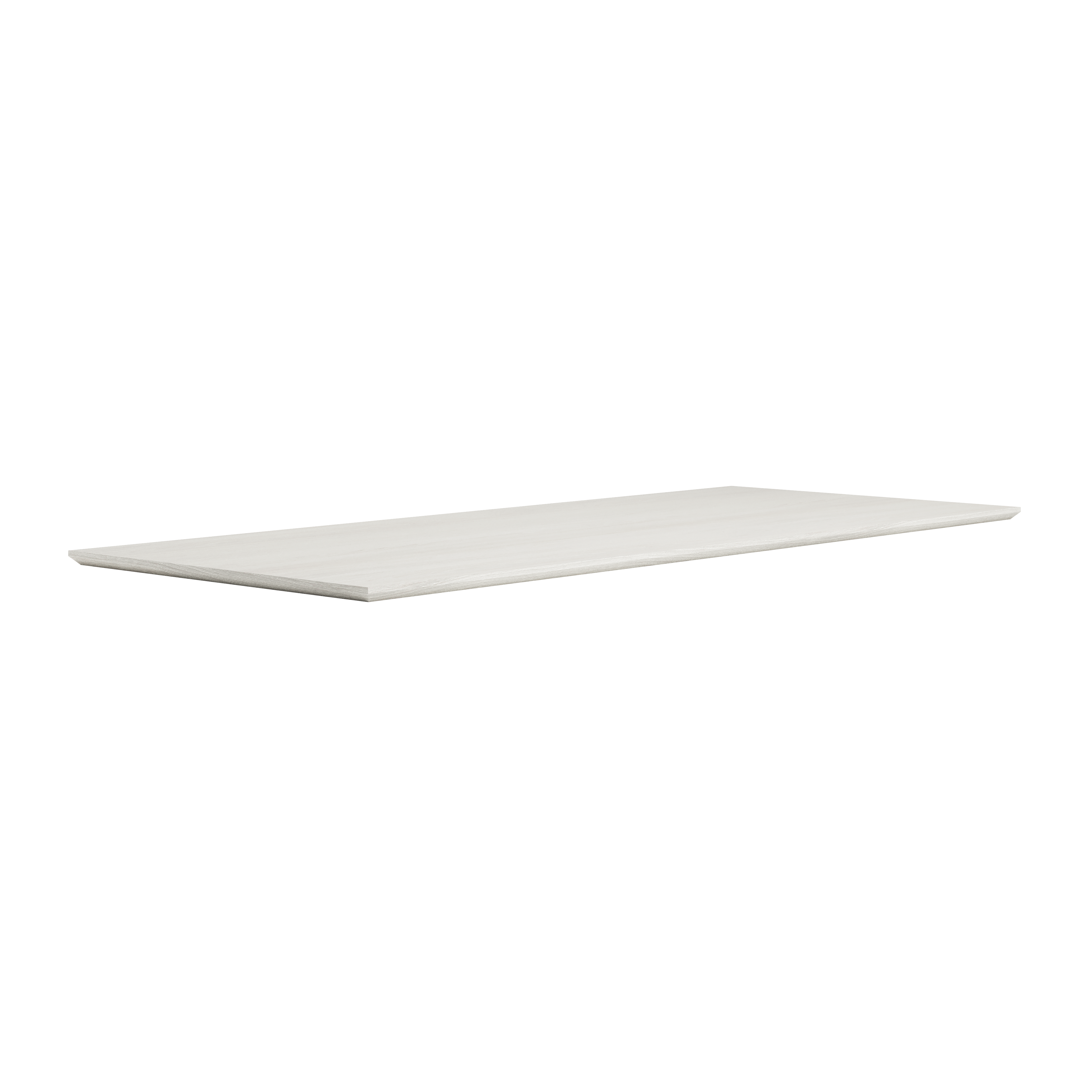 OS Laminate Rectangular Knife-Edge Table Top - 72'' x 30'' - Arcadia White