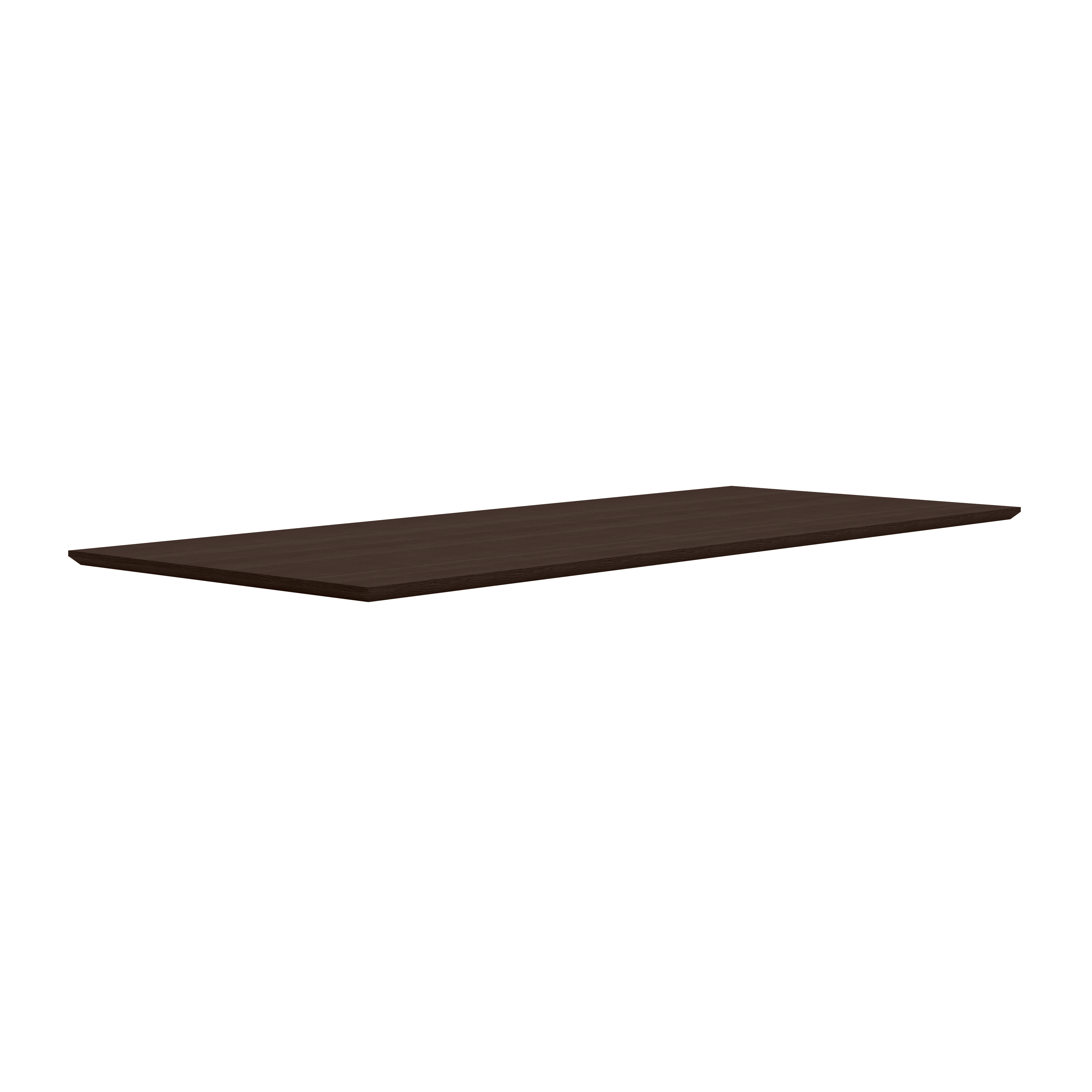 OS Laminate Rectangular Knife-Edge Table Top - 72'' x 30'' - Java
