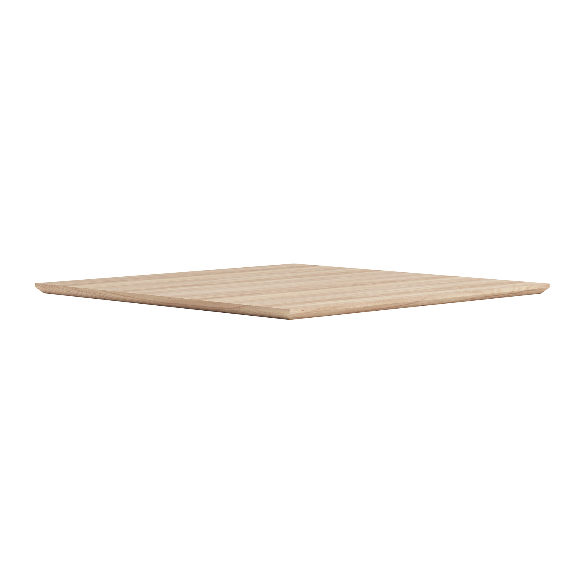 OS Laminate 36'' Square Knife-Edge Table Top - American Elm